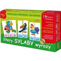 Set educațional litere silabe cuvinte