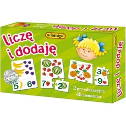 Puzzle, număr și adun