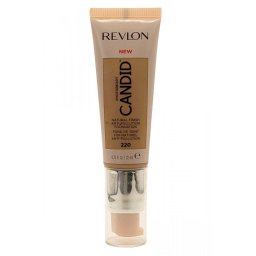 Fond de ten Revlon PhotoReady Candid Natural Finish Anti-Pollution 220 Sand Beige 22ml – acoperire uniformă, 22 ml