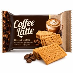 Biscuiți Coffee Latte MIX 35g (18 Buc/Cutie)