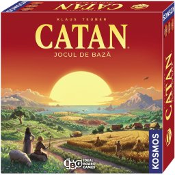 Kosmos Joc de societate 684655 - Catan, Jocul de baza, editia 2025, lb. romana, 3-4 jucatori, +10 ani
