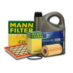 Pachet revizie Opel Astra J 1.4 Turbo 140CP A14NET Mann Dexos 1