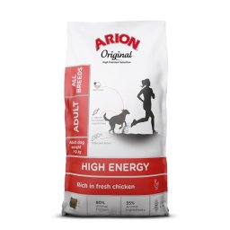 ARION Original High Energy Adult All Breeds Chicken Rice 12 kg hrana caini cu cerinte crescute de energie