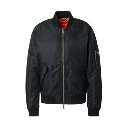 GUESS JEANS Geacă de primăvară-toamnă negru