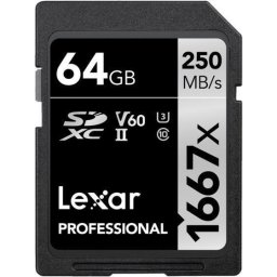 Card memorie 64GB SDXC CLS10 UHS-II 250MB/s