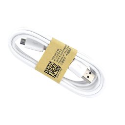 Cablu date si incarcare Samsung ECB-DU4EWE MicroUSB 1.5m alb