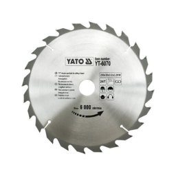Disc Fierastrau Circulara pentru Lemn 250 x 24 x 30 Yato YT-6070 44 lei