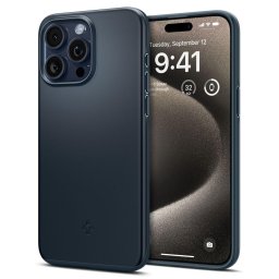Husa Husa pentru iPhone 15 Pro Max - Thin Fit - Metal Slate