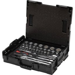 Set chei tubulare, 1/4", 1/2", 60 piese