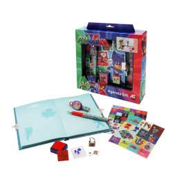 Set Cadou Cu Ceas Eroi in Pijama