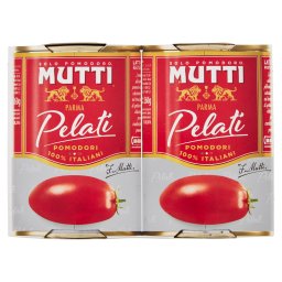 Mutti rosii decojite 2 x 400 g