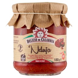 DELIZIE CALABRIA NDUJA cu ulei de floarea soarelui 180 GR
