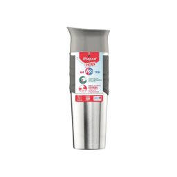 Recipient cafea otel inoxidabil termoizolant Maped Picnik Concept Adults Collection, 320 ml, gri