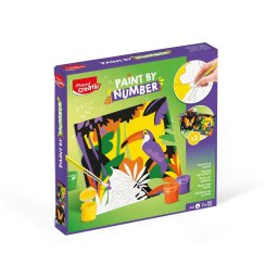 Set Maped Creativ Paint by number – Tucan si Fluture