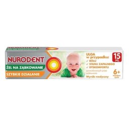 Nurodent gel dentitie copii mici, Reckitt Benckiser, 15 ml