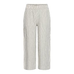 b.young Pantaloni 'BYFALAKKA' gri piatră / alb
