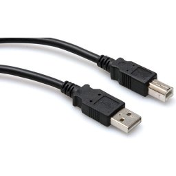 Accesorii Audio Hi-Fi Hosa Technology USB-210AB USB cable 3.05 m USB 2.0 USB A USB B Black