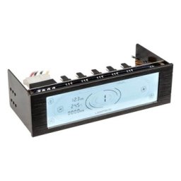 Fan controller Lamptron CM512 Touch, 5 canale, 12W/canal, Black, LAMP-CM512BB