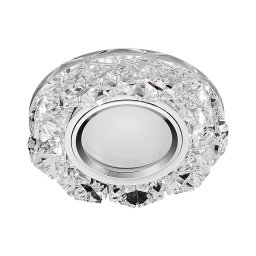 71094 - Plafonier CRYSTAL FIX 1xGU10/50W+LED/3W