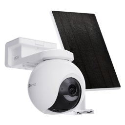 Camera IP PT Wi-Fi6 + Panou solar 5W, 8MP, baterie 10.400 mAh, Audio, IR 15m, Color 24/7 - EZVIZ CS-HB8/SP(4K)