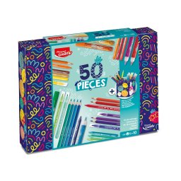 Set Maped Creativ coloriaj 50 piese