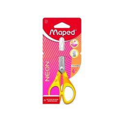 Foarfeca Maped Essentials Neon 13 cm, blister, galben