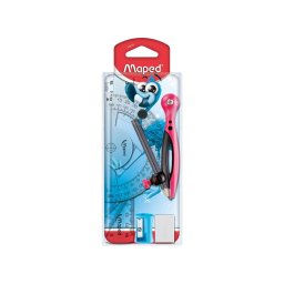 Trusa geometrie Maped Pulse 8 piese, roz