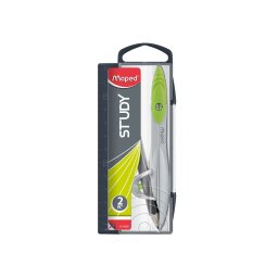Compas Maped Study varf universal, blister, verde