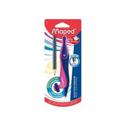 Compas Maped Kid’z varf universal, blister, navy/roz