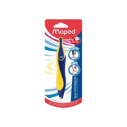 Compas Maped Kid’z varf 2 mm, blister, navy/galben