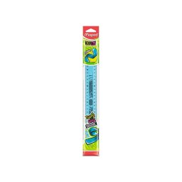 Rigla Maped Twist’n Flex 30 cm, albastru