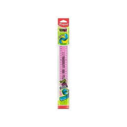 Rigla Maped Twist’n Flex 30 cm, roz