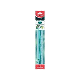 Rigla Maped Unbreakable 30 cm, albastru