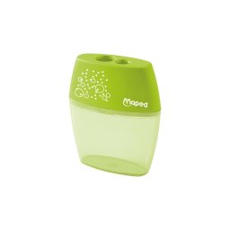 Ascutitoare Maped Shaker dubla cu rezervor, verde