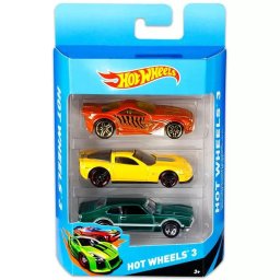 Hot Wheels: set de 3 mașinuțe, diverse modele