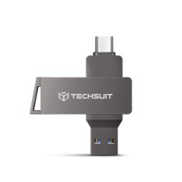 Stick de memorie 32GB Techsuit THSM19 Dual-Interface USB 3.0, Type-C