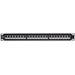 Patch Panel 24 porturi RJ45, Cat6a, Ecranat, 1U - TRENDnet TC-P24C6AS