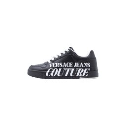 Versace Jeans Couture Sneaker low 'FONDO STARLIGHT DIS. SJ5' negru / alb
