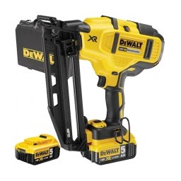DeWalt - DCN660P2 - Pistol de batut cuie cu 2 acumulatori, Li-Ion, 18 V, 5 Ah, cuie pentru lemn, valiza plastic