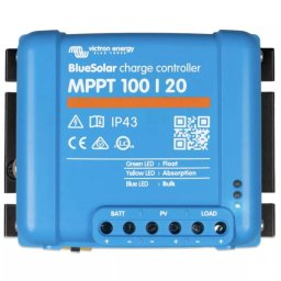 Accesorii sisteme fotovoltaice Controler pentru incarcare acumulatori VICTRON ENERGY CHARGING REGULATOR BLUE SOLAR MPPT 100V/20A