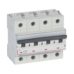 Siguranta automata 100A 4P 10ka C DX3 Legrand 408704