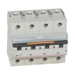 Siguranta automata 63A 4P 25ka C DX3 Legrand 409800