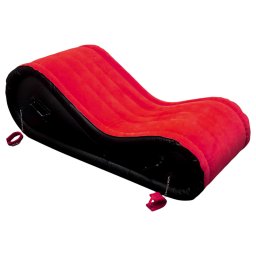 Perna Magic Desirel - Mobilier sexual BDSM gonflabil - cu cătușe (roșu)