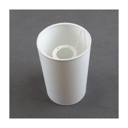 Abajur de schimb pentru lampă de masă TUBA, soclu E27, diametru 12 cm, alb