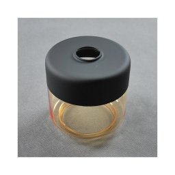 Sticlă de schimb pentru lustrul AMBER E27, Ø 14 cm, negru / bej fumuriu