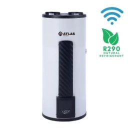 Boiler in pompa de caldura ATLAS ATHWR290-11/100L, fara serpentina, 100 litri, wi-fi, R290