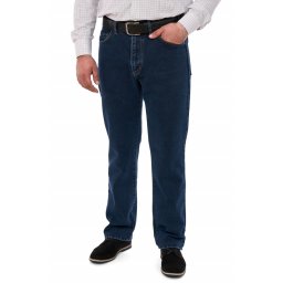 Blugi clasici cu cusaturi contrastante, Forza, indigo (Marime pantalon: W38)