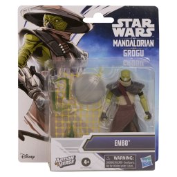 Figurina Star Wars The Mandalorian Embo cu accesorii, Hasbro