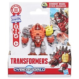 Figurina Transformers Cyberworld Dinobot Snarl convertibila, 10 cm