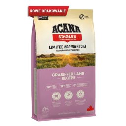 Hrana Pentru Caini ACANA Singles Uscata Cu Miel Hranit Cu Iarba Orice Rasa Toate Varstele 11.4kg